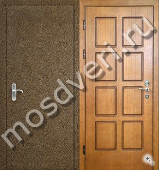 Дверь стандартная с порошковым напылением и МДФ - купить от производителя Мосдвери Дверь стандартная с порошковым напылением и МДФ